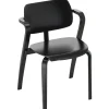 Vitra Sitzgelegenheiten-Artek Aslak Stuhl, Schwarz