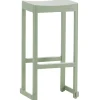 Yrju00f6 Kukkapuro Sitzgelegenheiten-Artek Atelier Barhocker, 75 cm, Grün