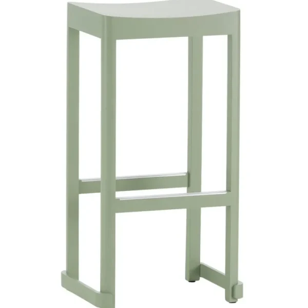 Yrju00f6 Kukkapuro Sitzgelegenheiten-Artek Atelier Barhocker, 75 cm, Grün