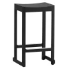 Artek Sitzgelegenheiten-Atelier Barhocker, 65 cm, Schwarz