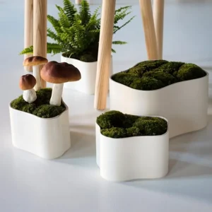 Artek Indoor-gardening^Übertopf Riihitie A, groß, blau glänzend
