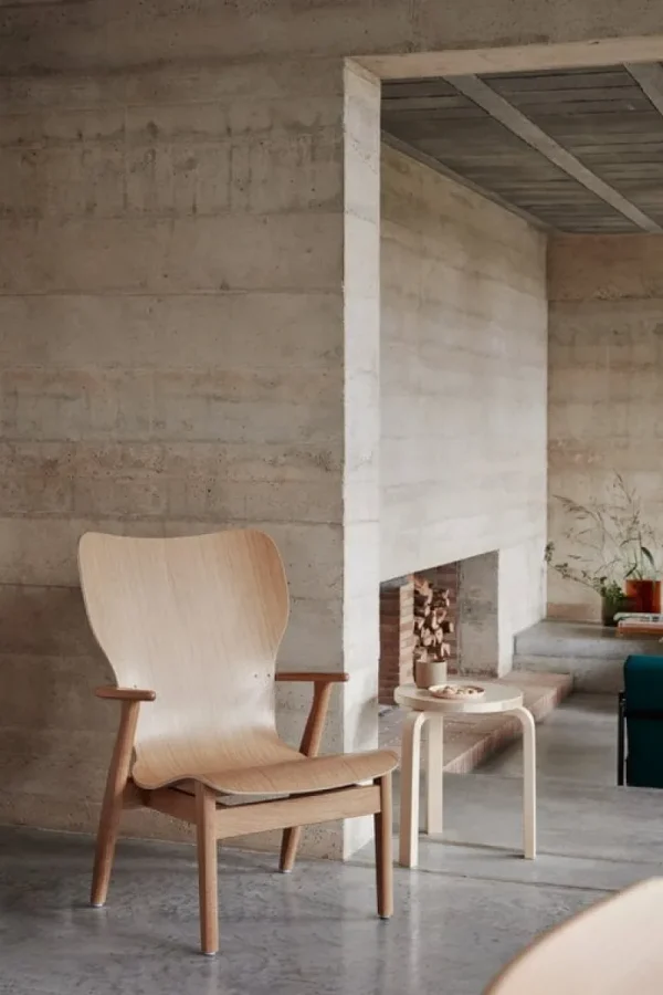 Vitra Sitzgelegenheiten-Artek Domus Loungesessel, schwarz gebeizt