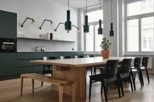 Woodnotes Sitzgelegenheiten-Artek Domus Stuhl, schwarz gebeizt