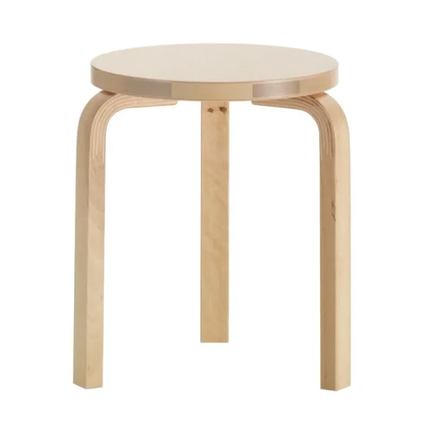Normann Copenhagen Sitzgelegenheiten-Artek Hocker Aalto 60, Wildbirke