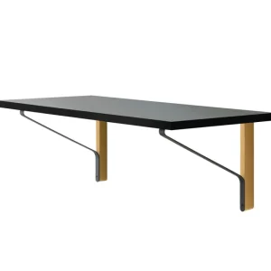 Artek Schreibtische Und Raumtrenner | Tische^Kaari REB 006 Wandkonsole, schwarz/Eiche