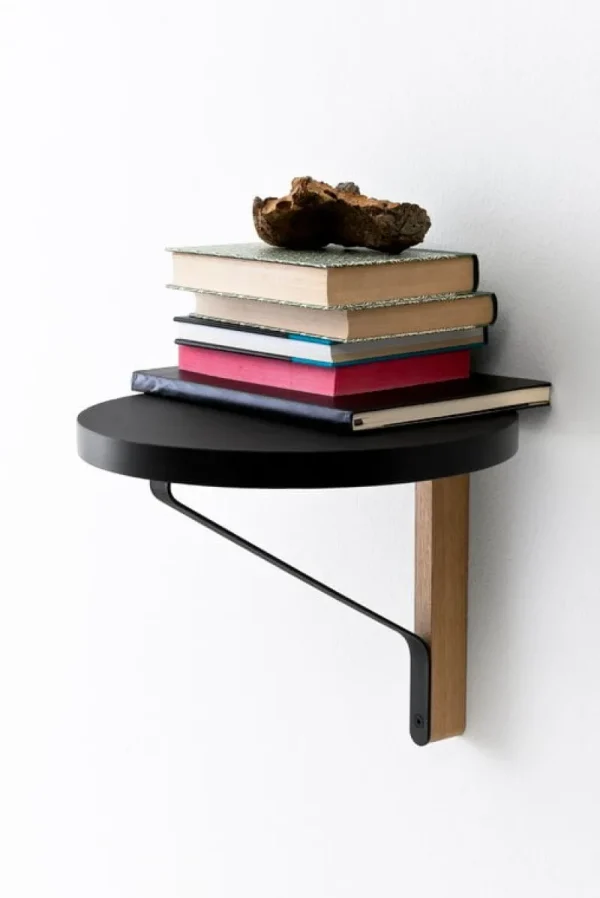 &Tradition Regale | Tische-Artek Kaari REB 007 Wandregal, schwarz/Eiche
