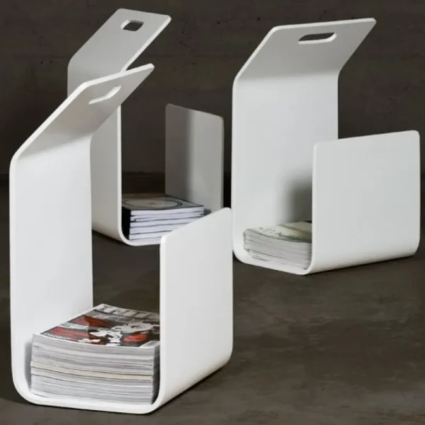 Artek Zeitschriftenständer^Kanto Zeitschriften-/Kaminholzständer, schwarz