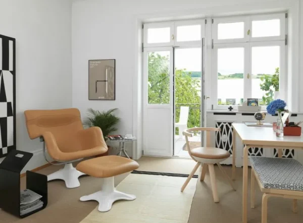 Artek Zeitschriftenständer^Kanto Zeitschriften-/Kaminholzständer, schwarz