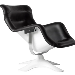 &Tradition Sitzgelegenheiten-Artek Karuselli Loungesessel, schwarz - weiß