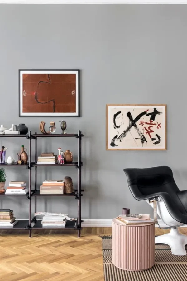 &Tradition Sitzgelegenheiten-Artek Karuselli Loungesessel, schwarz - weiß