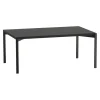 Muuto Tische-Artek Kiki Tisch, niedrig, 100 × 60 cm, Schwarz - schwarzes Laminat