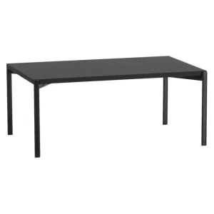 Muuto Tische-Artek Kiki Tisch, niedrig, 100 × 60 cm, Schwarz - schwarzes Laminat