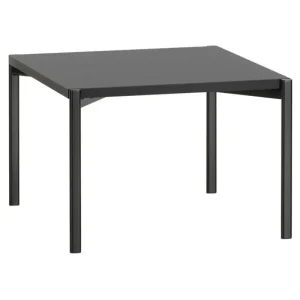 HAY Tische-Artek Kiki Tisch (niedrig), 60 × 60 cm, Schwarz, Schwarzes Laminat