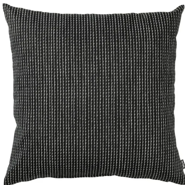 Artek Kissen^Kissenbezug Rivi 50 x 50 cm, schwarz-weiß