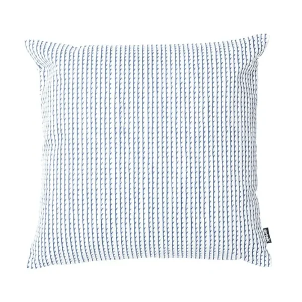 Artek Kissen^Kissenbezug Rivi, 40 x 40 cm, weiß – blau