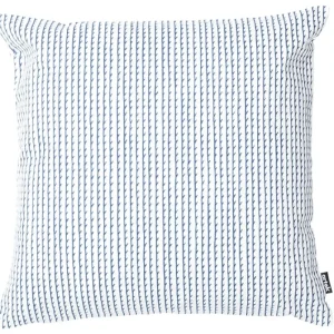 Artek Kissen^Kissenbezug Rivi, 50 x 50 cm, weiß – blau