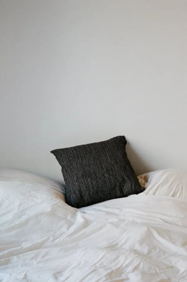 Artek Kissen^Kissenbezug Rivi 50 x 50 cm, schwarz-weiß