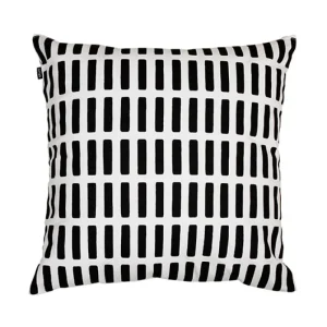 Artek Kissen^Kissenbezug Siena, 40 x 40 cm, schwarz – weiß