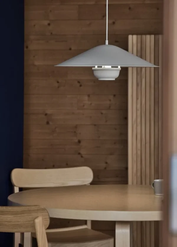 Pilke Lights Deckenleuchten-Artek Kori Pendelleuchte mit dünenförmigem Lampenschirm, Weiß