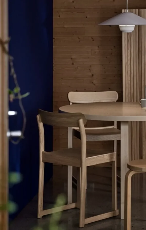 Pilke Lights Deckenleuchten-Artek Kori Pendelleuchte mit dünenförmigem Lampenschirm, Weiß