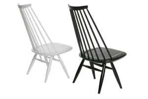 Muuto Sitzgelegenheiten-Artek Mademoiselle Loungesessel, weiß