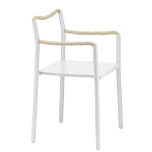 Vitra Sitzgelegenheiten-Artek Rope Sessel, hellgrau
