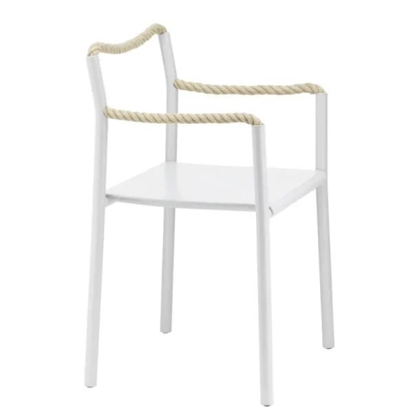 Vitra Sitzgelegenheiten-Artek Rope Sessel, hellgrau