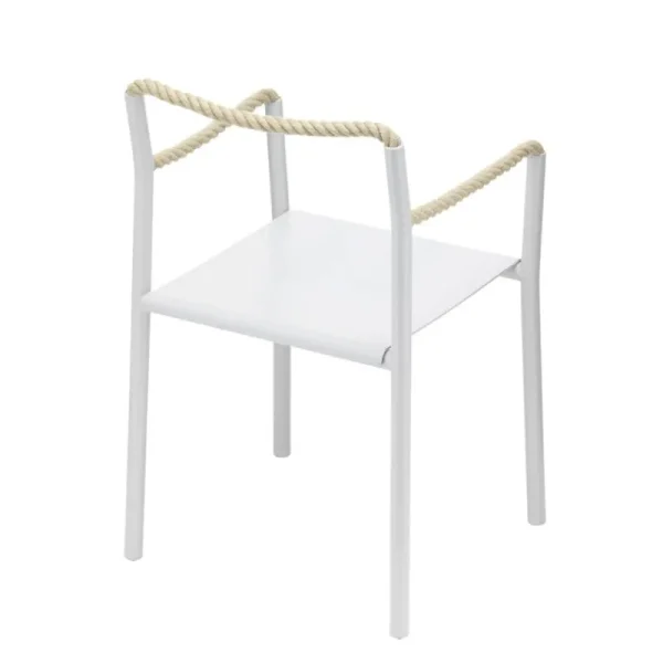 Vitra Sitzgelegenheiten-Artek Rope Sessel, hellgrau