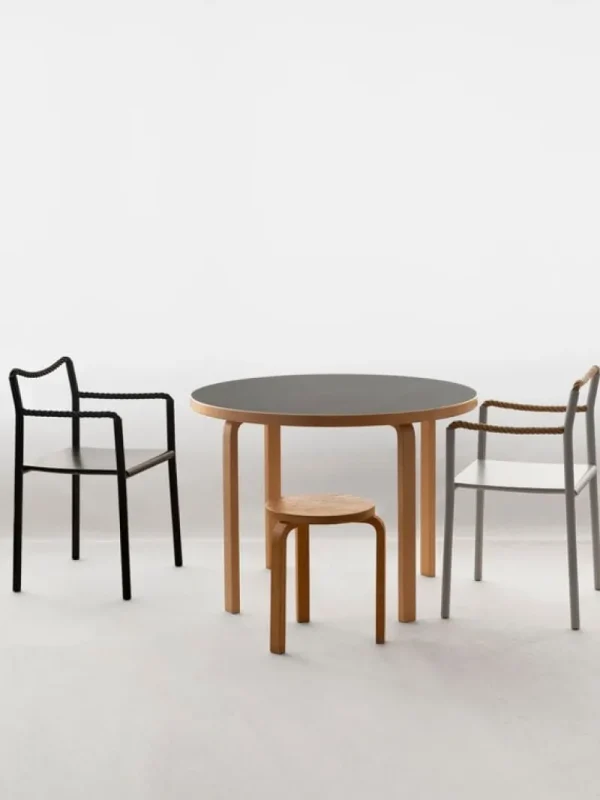 Vitra Sitzgelegenheiten-Artek Rope Sessel, hellgrau