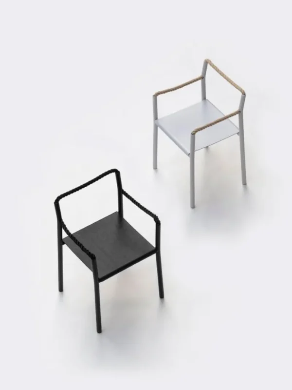 Vitra Sitzgelegenheiten-Artek Rope Sessel, hellgrau