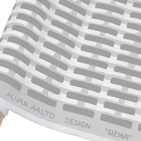 Artek Stoffe^Siena Leinen-Baumwollstoff, 150 x 300 cm, Grau – Hellgrau