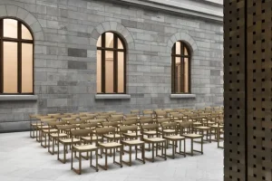 HAY Sitzgelegenheiten-Artek Stuhl Atelier, Buche lackiert