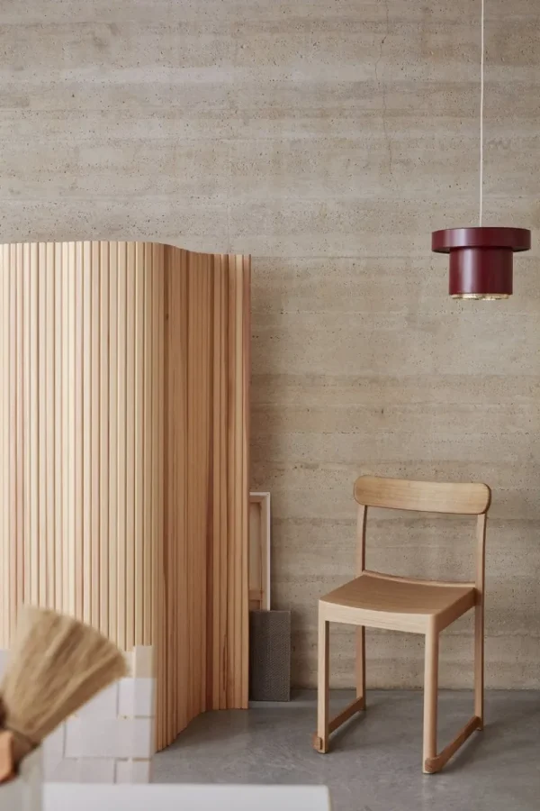 Hem Sitzgelegenheiten-Artek Stuhl Atelier, Eiche lackiert