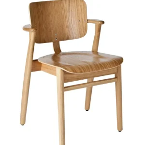 HAY Sitzgelegenheiten-Artek Stuhl Domus, Eiche lackiert