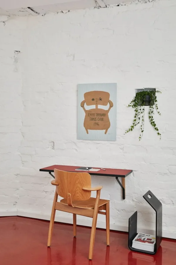 HAY Sitzgelegenheiten-Artek Stuhl Domus, Eiche lackiert