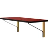 Artek Schreibtische Und Raumtrenner | Tische^Wandkonsole Kaari REB 006, rot – schwarz – Eiche
