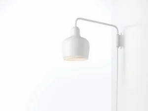 Artek Wandleuchten-Wandleuchte Aalto A330S „Golden Bell“, weiß