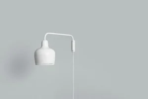 Artek Wandleuchten-Wandleuchte Aalto A330S „Golden Bell“, weiß