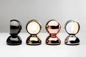 Nuura Wandleuchten | Tischlampen-Artemide Eclisse Tisch-/Wandleuchte, Goldfarben