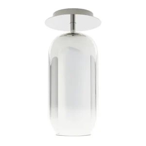 Vitra Deckenleuchten-Artemide Gople Mini Deckenleuchte, silber