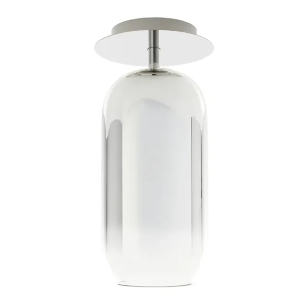 Vitra Deckenleuchten-Artemide Gople Mini Deckenleuchte, silber