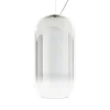 Artemide Deckenleuchten-Gople Mini Pendelleuchte, silber
