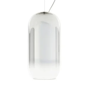 Artemide Deckenleuchten-Gople Mini Pendelleuchte, silber
