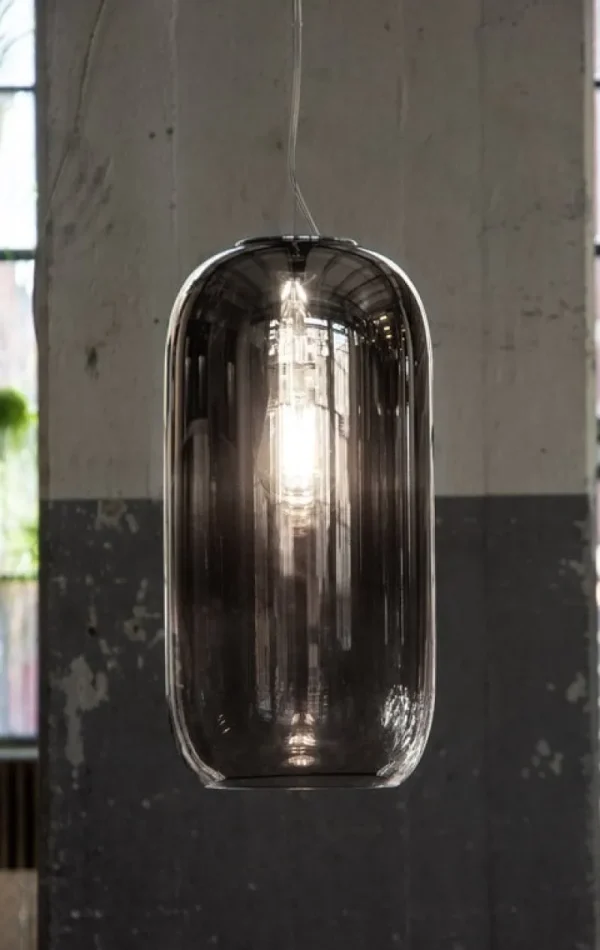 Artemide Deckenleuchten-Gople Pendelleuchte, Silber