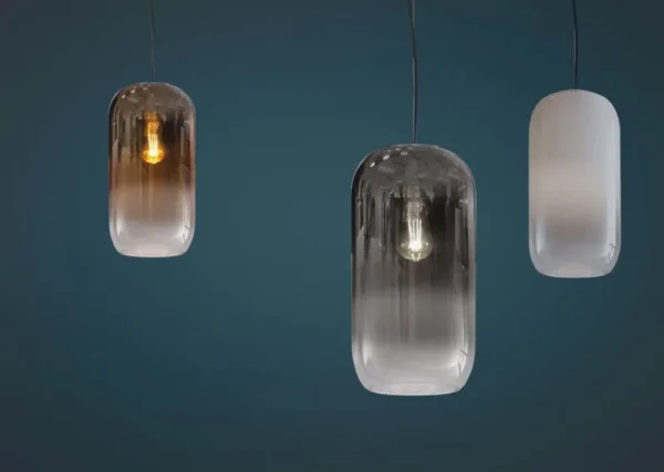 Petite Friture Deckenleuchten-Artemide Gople Pendelleuchte, weiß