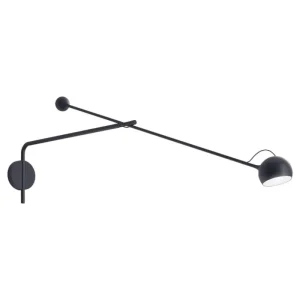 HAY Wandleuchten-Artemide IXA Arm Wandleuchte, Anthrazit