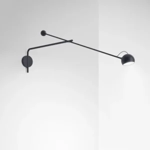 HAY Wandleuchten-Artemide IXA Arm Wandleuchte, Anthrazit