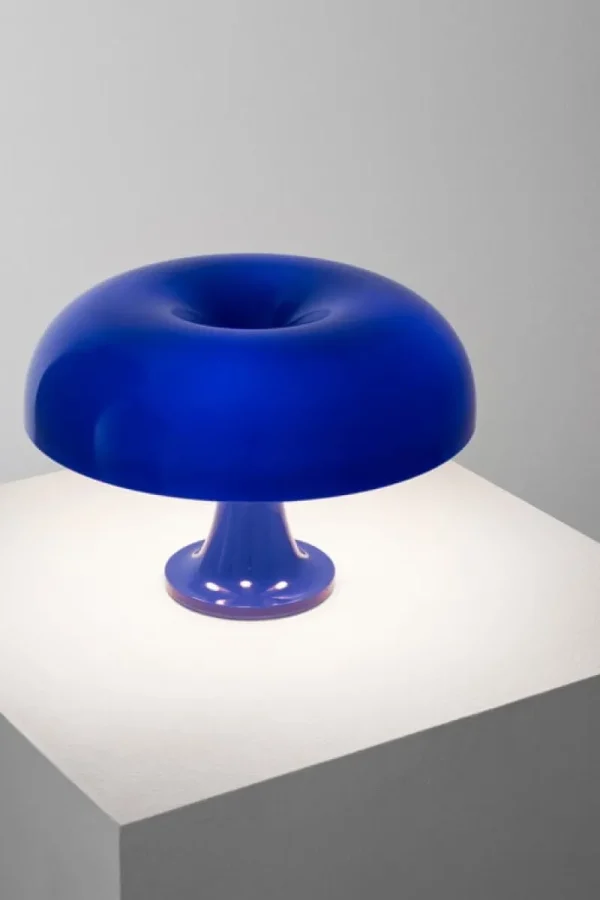 Foscarini Tischlampen-Artemide Nessino Tischleuchte, Kleinblau, Sonderedition
