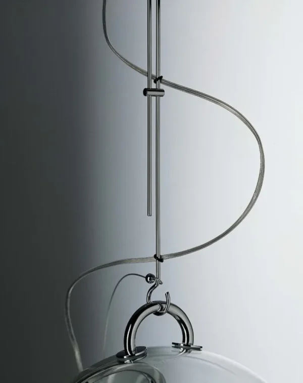 Vitra Deckenleuchten-Artemide Pendelleuchte Miconos, Chrom