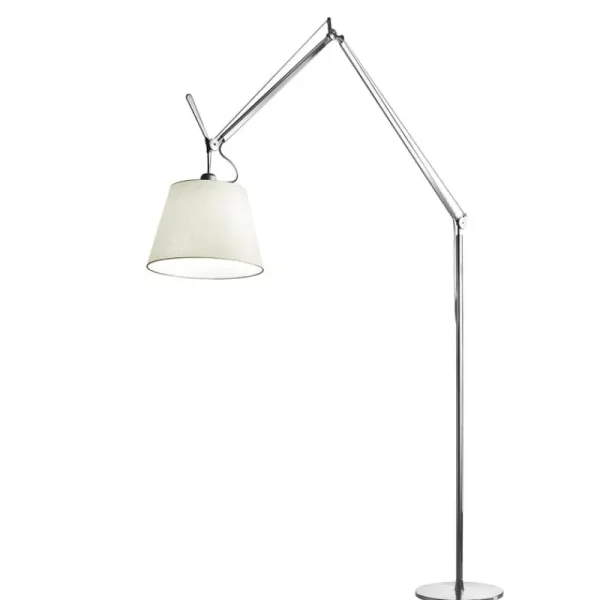 Warm Nordic Stehleuchten-Artemide Stehleuchte Tolomeo Mega 42 cm, Aluminium – Pergament